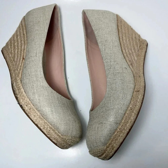 J.Crew Seville Wedge Espadrille Women's Shoes  Metallic Gold - Picture 8 of 12
